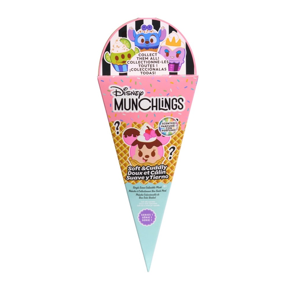 Disney Munchlings Cone Blind Plush Potential Secret 4.5”